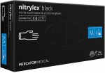 Matériel médical Boite de gants nitrile noir Nitrylex Mercator à Paris